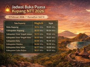 Jadwal Buka Puasa Kupang dan Sekitarnya Hari Ini Minggu 22 Februari 2026
