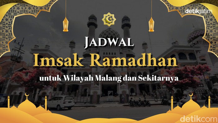 Jadwal imsak Ramadhan untuk wilayah Malang dan sekitarnya.