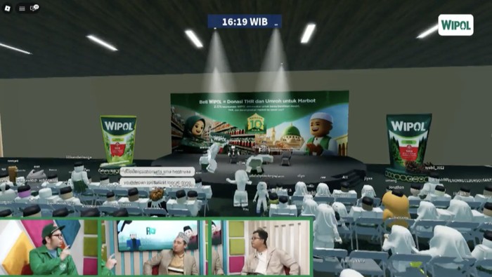 Kajian Ramadan Roblox bersama Wipol