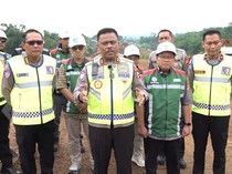 Kakorlantas Cek Tol Fungsional Bocimi, Siap Dipakai Saat Mudik Lebaran 2026