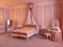 Serasa Masuk Film, Penginapan Ini Bikin Replika Kamar Pink Wuthering Heights