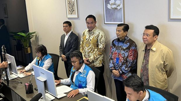 Kepala BNN Komjen Suyudi luncurkan call center 184 (Adhfar/detikcom)
