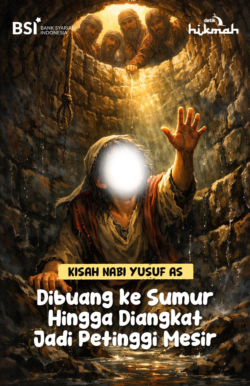 Kisah Nabi Yusuf AS Dibuang ke Sumur Hingga Diangkat Jadi Petinggi Mesir