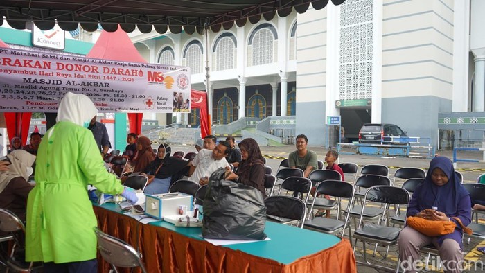 Masjid Al Akbar gelar donor darah selama Ramadan