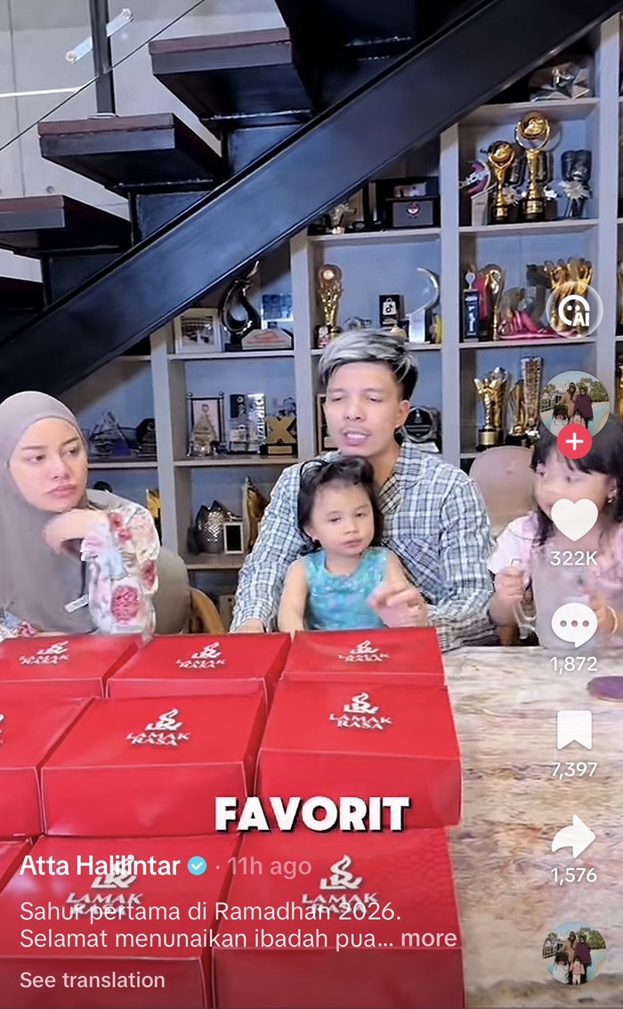 Momen Artis Jalani Sahur Hari Pertama, Ada Atta Halilintar hingga Aisar Khaled