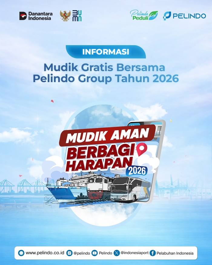 Mudik Gratis Pelindo 2026.