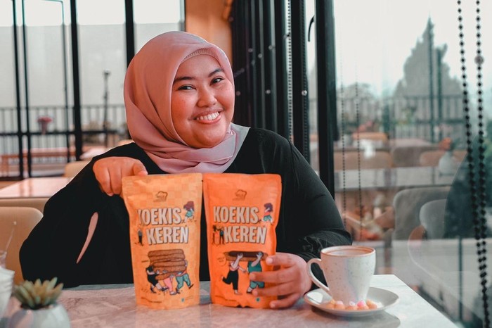 Natali Pendiri Rolly Bakery & Cookies