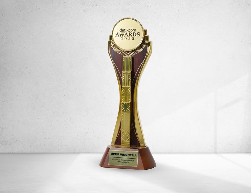 OPPO Indonesia raih detikcom Awards 2025