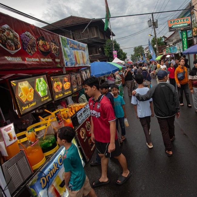 Pasar Sore Kampung Ramadan Jogokariyan Jadi Surga Takjil di Yogyakarta