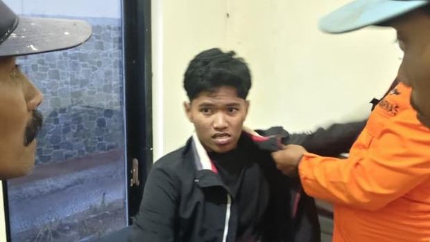 Muhammad Dzikri Maulana berhasil ditemukan selamat setelah hilang di Gunung Ijen Banyuwangi