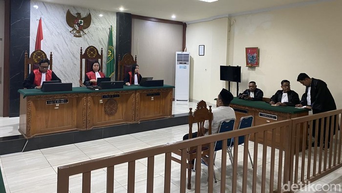 Sidang kasus kurir sabu 44 Kg di PN Parepare.