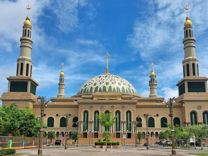 Tampilan Masjid Islamic Center Samarinda.