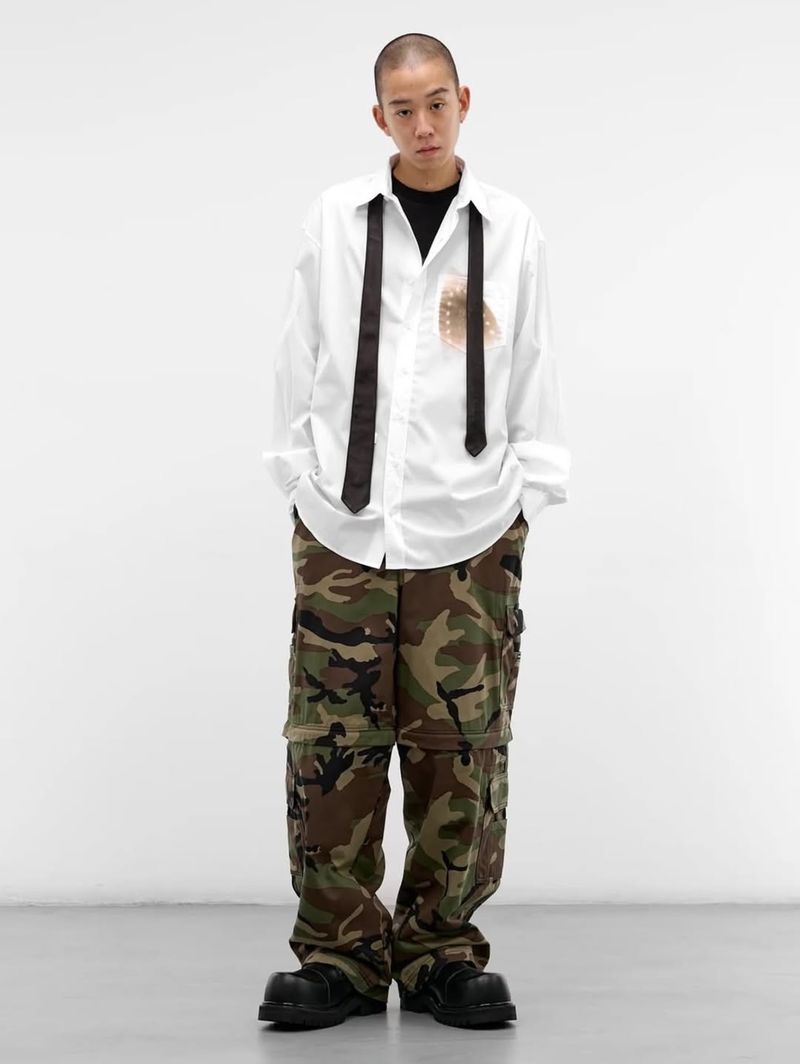 Vetements Jual Kemeja Putih Bekas Setrika Gosong