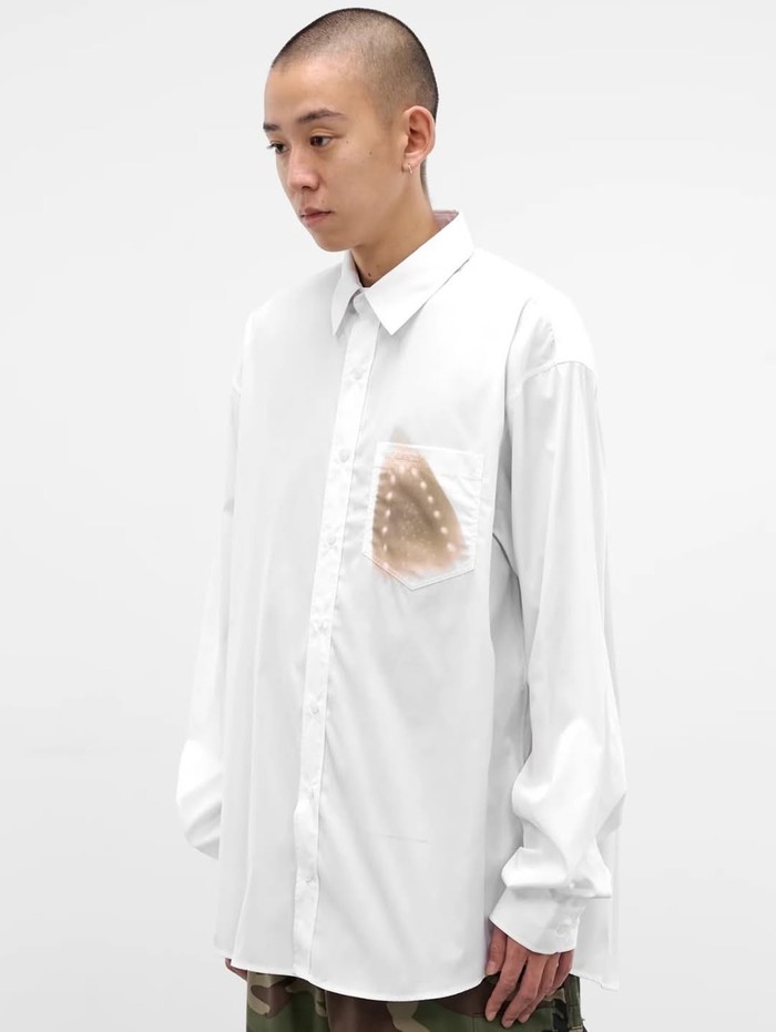 Vetements Jual Kemeja Putih Bekas Setrika Gosong