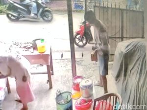 Polisi Tangkap Maling Duit Nenek Atnah Penjual Nasi Uduk di Bekasi