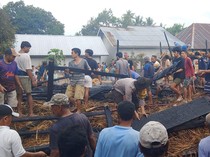 Bangunan Adat Bale Beleq di Bayan Ludes Terbakar, Kerugian Capai Rp 1 Miliar