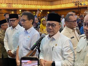 RI Surplus Beras 4,2 Juta Ton, Zulhas Pastikan Tak Ada Impor dari AS