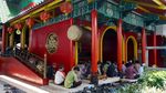 Salat Jumat Pertama Bulan Ramadan di Masjid Cheng Hoo Surabaya