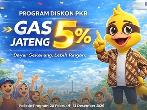 Resmi! Pajak Kendaraan di Jateng Diskon 5% hingga Desember