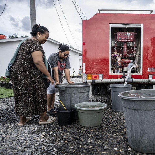 Distribusi Air Bersih untuk Warga Terdampak Bencana di Aceh Tamiang