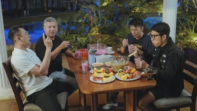 Keseruan Gading Marten Nongkrong Bareng Raffi Ahmad hingga Dikta di Restoran