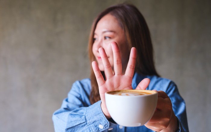 Ilustrasi Minum Kopi
