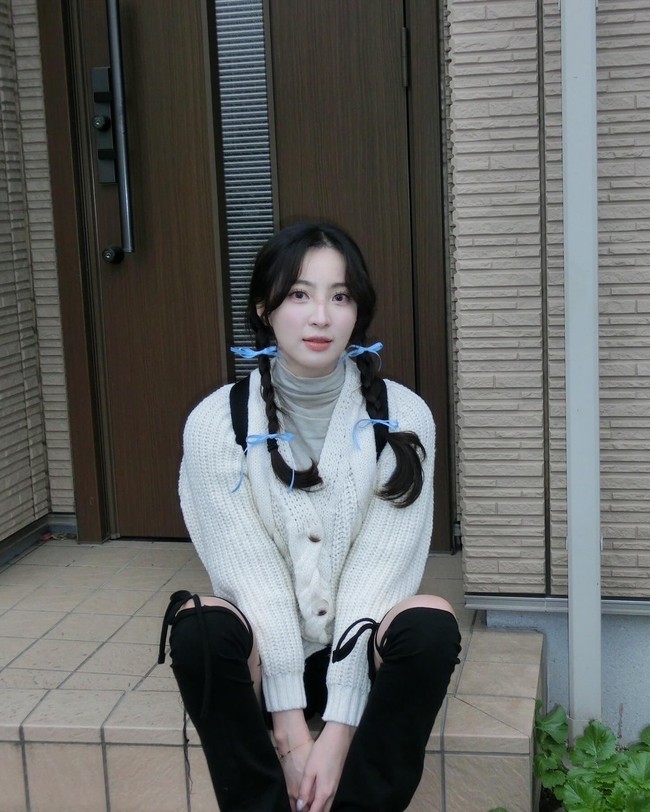 Cerita tersebut menjadi bukti kecantikan alami Jung Hye Sung juga pola asuh orang tuanya yang dikagumi banyak orang.Foto: Instagram @junghyesung91