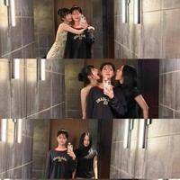 Idol ketemu idol plus aktris, namun vibes-nya bak bestie satu tongkrongan sejak SMA. Foto: Instagram