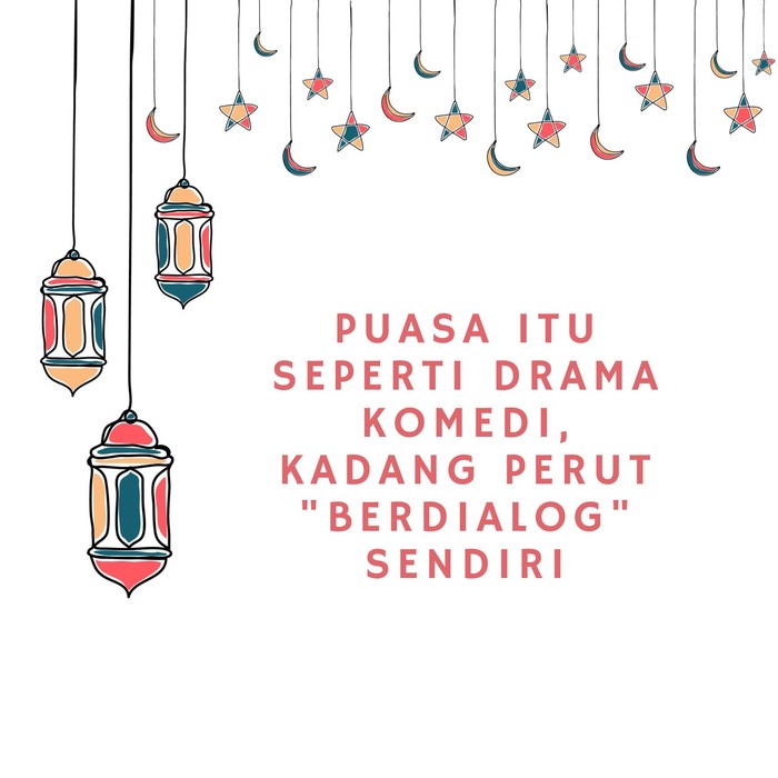 Kata-kata Semangat Puasa Lucu
