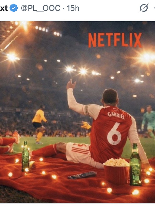 Meme Arsenal dan Serial Netflix yang Tak Pernah Tamat
