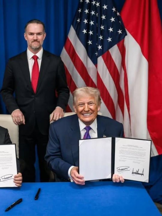 Momen Bersejarah! Prabowo dan Trump Teken Perjanjian Dagang RI-AS