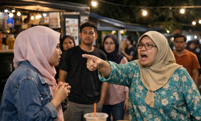 Niat Baik Mau Bayarin Pelanggan Lain, Wanita Ini Malah Dibentak!