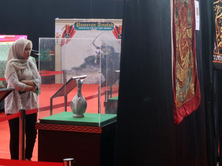 Pameran Artefak Nabi Muhammad dan Sahabat Digelar di Pakansari Bogor