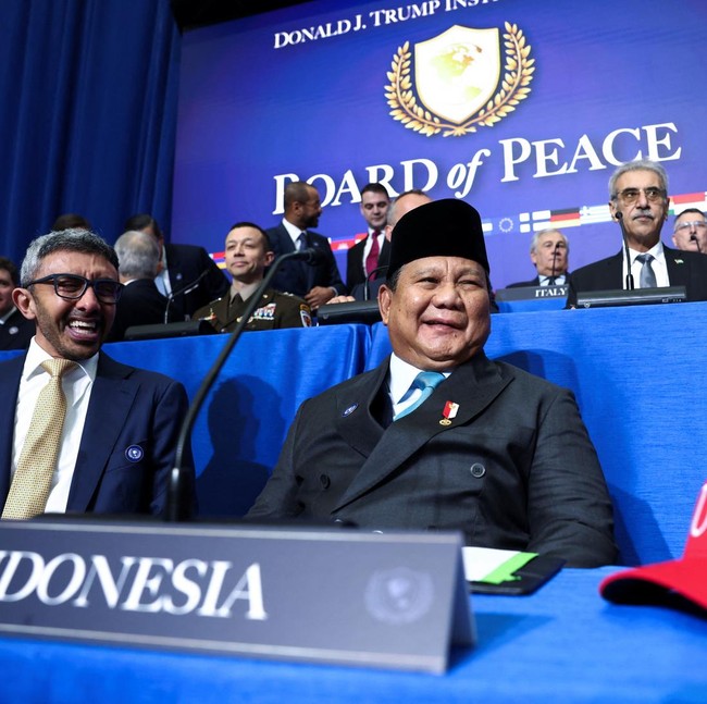 Momen Prabowo Hadiri Rapat Perdana Board of Peace
