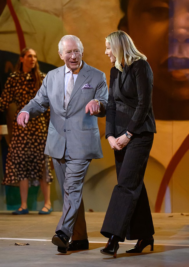 Ia menghadiri peragaan busana karya Tolu Coker, desainer Inggris keturunan Nigeria. Acara yang digelar di NewGen Space pada Kamis (19/2/2026) itu sekaligus menandai pembukaan LFW Fall/Winter 2026 yang akan berlangsung selama sepekan ke depan. (Foto: Karwai Tang/WireImage)