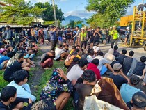 300 Motor Disita dari Ratusan Remaja Sidoarjo Terjaring Razia Balap Liar