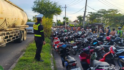 Polisi Bubarkan Aksi Balap Liar Usai Sahur di Sidoarjo