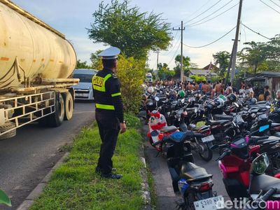Polisi Bubarkan Aksi Balap Liar Usai Sahur di Sidoarjo