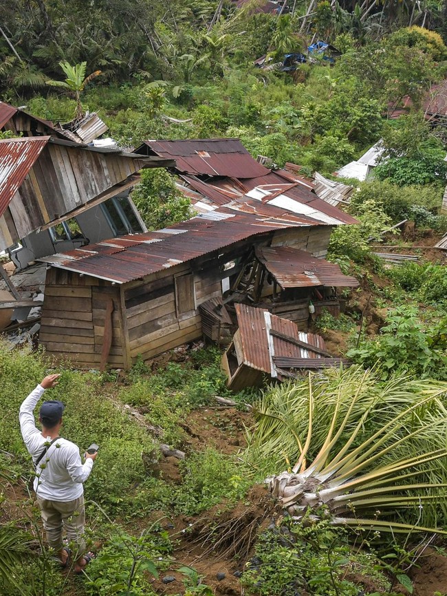 Tanah Bergerak Hantam Desa Tandihat Tapsel, 186 KK Direlokasi
