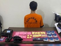Polisi Sita 1.498 Butir Ekstasi dari Kurir Narkoba di Pangkalpinang