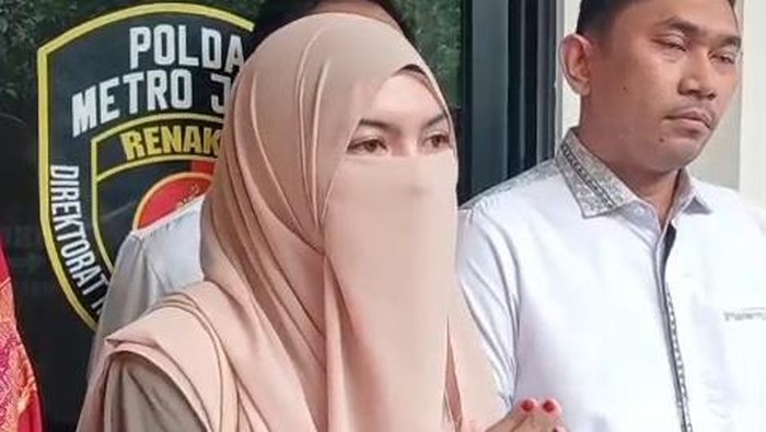 Wardatina Mawa di Polda Metro Jaya, Jumat (20/2/2026).