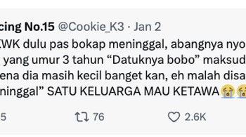 Gegara kakek meninggal... Foto: X.com