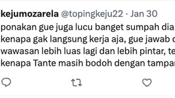 Perkara kuliah dan langsung kerja... Foto: X.com