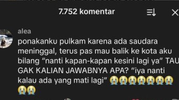 Kelakuan saat pulkam. Foto: X.com