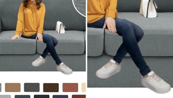 Foto produk sofa ini malah bikin bingung karena proporsi kaki dan bayangan tak sesuai. Editannya terlalu dipaksakan. Foto: Demilked