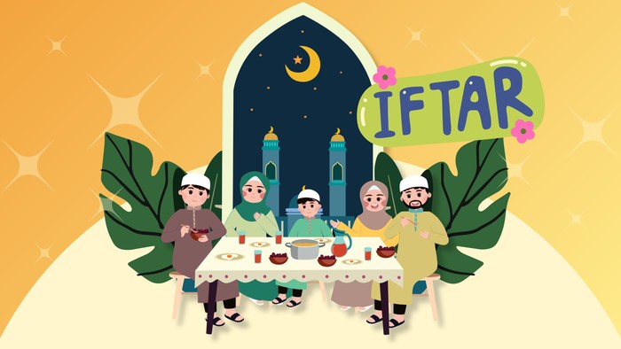 ilustrasi jadwal buka puasa