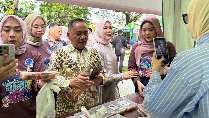 Jajanan Bukoan 2026 yang diselenggarakan di Palembang selama Ramadan.