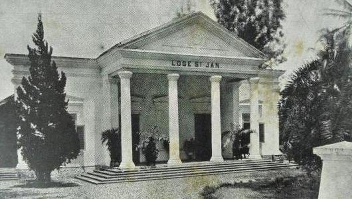 Loji St. Jan Bandung, tempat Raden Somanah dilantik jadi Freemason.