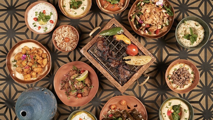 Menu Iftar di Ritz-Carlton dengan nuansa dari Mesir.
