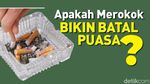 Hukum Merokok Saat Puasa